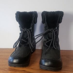 JBU "Northgate" Black Winter Rain/Snow Waterproof Boots, 8.5M, NWOT, no box